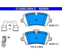 Brake pads 13.0460-2604.2 ATE for LAND ROVER RANGE ROVER IV RANGE ROVER SPORT II