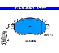 Brake pads 13.0460-2620.2 ATE for RENAULT MEGANE IV Hatchback