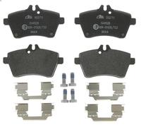 Brake Pad Set, disc brake ATE 13.0460-2711.2 for A-CLASS (W169) 1.5 2004-2012