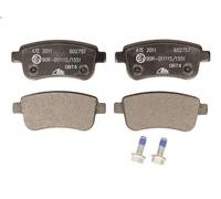 Brake Pad Set, disc brake ATE 13.0460-2757.2 for SCENIC III (JZ0/1_) 2 2009-2016