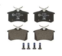 Brake Pad Set, disc brake ATE 13.0460-2886.2 for VW POLO (6N2) 1.4 1999-2001