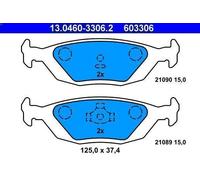 Brake pads 13.0460-3306.2 ATE for VOLVO SAAB