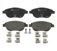 Brake Pad Set, disc brake ATE 13.0460-3966.2 PEUGEOT 307 (3A/C) 2 2000-2007