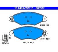 ATE Brake Pad Set 13.0460-3977.2 Disc Brake – Fits Renault, Nissan, Citroën