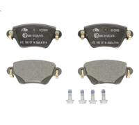 Brake Pad Set, disc brake ATE 13.0460-3988.2 for MONDEO III (B5Y) 2 2000-2007