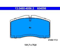 Brake Pad Set, disc brake ATE 13.0460-4056.2