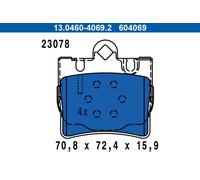 ATE 13.0460-4069.2 Brake pad set