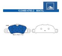 Brake Pad Set, disc brake ATE 13.0460-4703.2 For PORSCHE