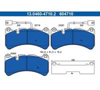 ATE 13.0460-4710.2 Brake pad set