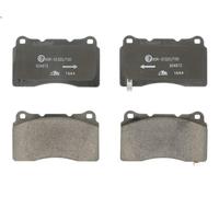 Brake Pad Set, disc brake ATE 13.0460-4973.2 for HONDA CIVIC IX (FK) 2 2015-2016
