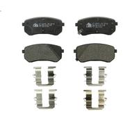 Brake Pad Set, disc brake ATE 13.0460-5775.2 for KIA PICANTO I (SA) 1 2004-2011