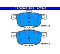 Brake Pad Set, Disc Brake ATE 13.0460-7145.2