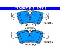 Brake pad set, disc brake ATE 13.0460-7219.2 (1 set-1 piece)