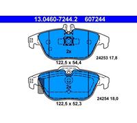 Brake Pad Set, disc brake ATE 13.0460-7244.2 (1set-1pcs)