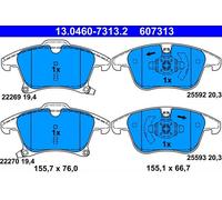Brake pad set, disc brake ATE 13.0460-7313.2 (1 set-1 piece)