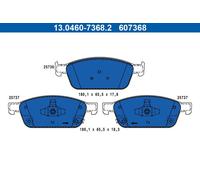 Brake Pad Set, disc brake ATE 13.0460-7368.2 (1set-1pcs)