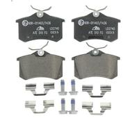 Brake Pad Set, disc brake ATE 13.0470-2740.2 for DS DS 3 (SA_) 1.4 2015-2016