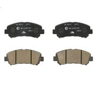 Brake Pad Set, disc brake ATE 13.0470-5752.2 for SENTRA VI (B16) 2 2006-2012