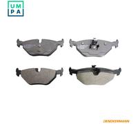DENCKERMANN B110054 Brake Pads Set Rear for 3 9-5 75 Z3 Z4 ZT ZT-T Z1