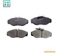 DENCKERMANN B110113 Brake Pads Set Front for Ducato Boxer JUMPER
