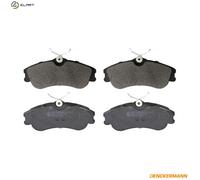 DENCKERMANN B110115 Brake Pads Set Front for Xsara Picasso 206