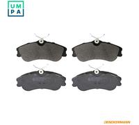 DENCKERMANN B110115 Brake Pads Set Front for Xsara Picasso 206