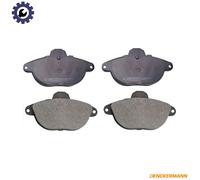 BRAKE PAD SET DISC BRAKE B110124 FOR CITROEN P8C 2.1L RGX 2.0L 4cyl XANTIA