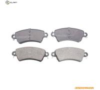 Brake pads Front Axle B110128 DENCKERMANN for PEUGEOT CITROËN