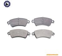 Brake pads Front Axle B110128 DENCKERMANN for PEUGEOT CITROËN