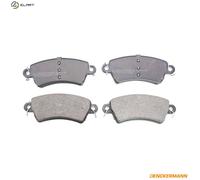Brake pads Front Axle B110128 DENCKERMANN for PEUGEOT CITROËN