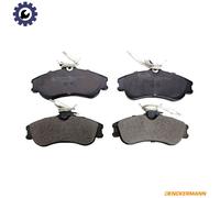 Brake pads Front Axle B110132 DENCKERMANN for PEUGEOT CITROËN