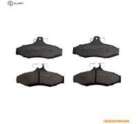 Brake pads Rear Axle B110145 DENCKERMANN for DAEWOO NUBIRA NUBIRA Saloon LEGANZA