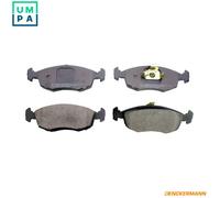 BRAKE PAD SET DISC BRAKE B110170 FOR FIAT 176A8.000 178E2.000/B5.000 1.2L 4cyl