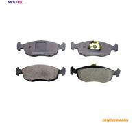 BRAKE PAD SET DISC BRAKE B110170 FOR FIAT 176A8.000 178E2.000/B5.000 1.2L 4cyl