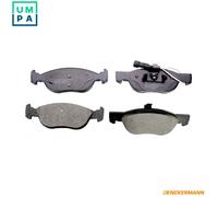 Brake pads Front Axle B110177 DENCKERMANN for FIAT LANCIA