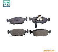 Brake pads Front Axle B110179 DENCKERMANN for FIAT PALIO Weekend