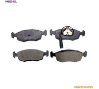 Brake pads Front Axle B110179 DENCKERMANN for FIAT PALIO Weekend