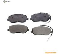 Brake pads Front Axle B110184 DENCKERMANN for CITROËN FIAT PEUGEOT LANCIA