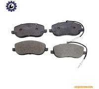 Brake pads Front Axle B110184 DENCKERMANN for CITROËN FIAT PEUGEOT LANCIA