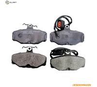 Brake pads Rear Axle B110224 DENCKERMANN for FORD GRANADA Mk III