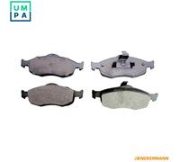 Brake pads Front Axle B110230 DENCKERMANN for FORD GRANADA Mk III MONDEO