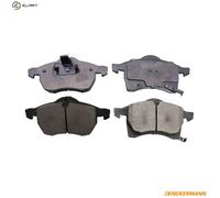DENCKERMANN B110251 Brake Pads Set Front for Opel Astra Zafira