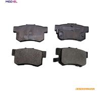 DENCKERMANN B110274 Brake Pads Set Rear for Civic Accord SX4 Sedici 600 Prelude