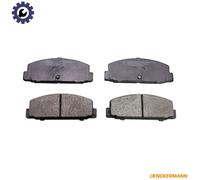 BRAKE PAD SET DISC BRAKE B110407 FOR MAZDA FAMILIA/VI ETUDE ALLEGRO/MK/VIII 6