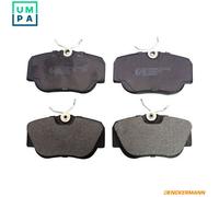 BRAKE PAD SET DISC BRAKE B110435 FOR MERCEDES-BENZ M 102.910 1.8L 4cyl 190 2.5L