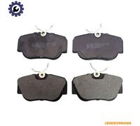 BRAKE PAD SET DISC BRAKE B110435 FOR MERCEDES-BENZ M 102.910 1.8L 4cyl 190 2.5L