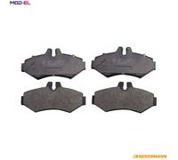 Brake pads Rear Axle B110457 DENCKERMANN for MERCEDES-BENZ VW