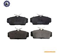 DENCKERMANN B110521 Brake Pads Set Front for Nissan Primera Almera