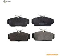 DENCKERMANN B110521 Brake Pads Set Front for Nissan Primera Almera
