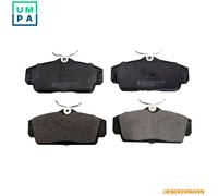 DENCKERMANN B110521 Brake Pads Set Front for Nissan Primera Almera